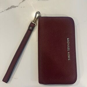 Michael Kors Maroon Wallet